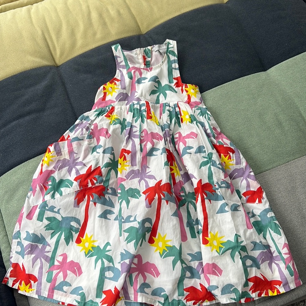 Stella McCartney Kids Multicolor Palm Tree Dress